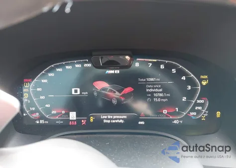 2025 BMW M8 Gran Coupe Competition z USA, uszkodzony, nr VIN WBSGV0C06SCU79322